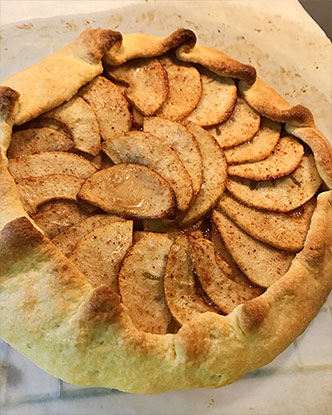 Almás galette – a legegyszerűbb almás pite